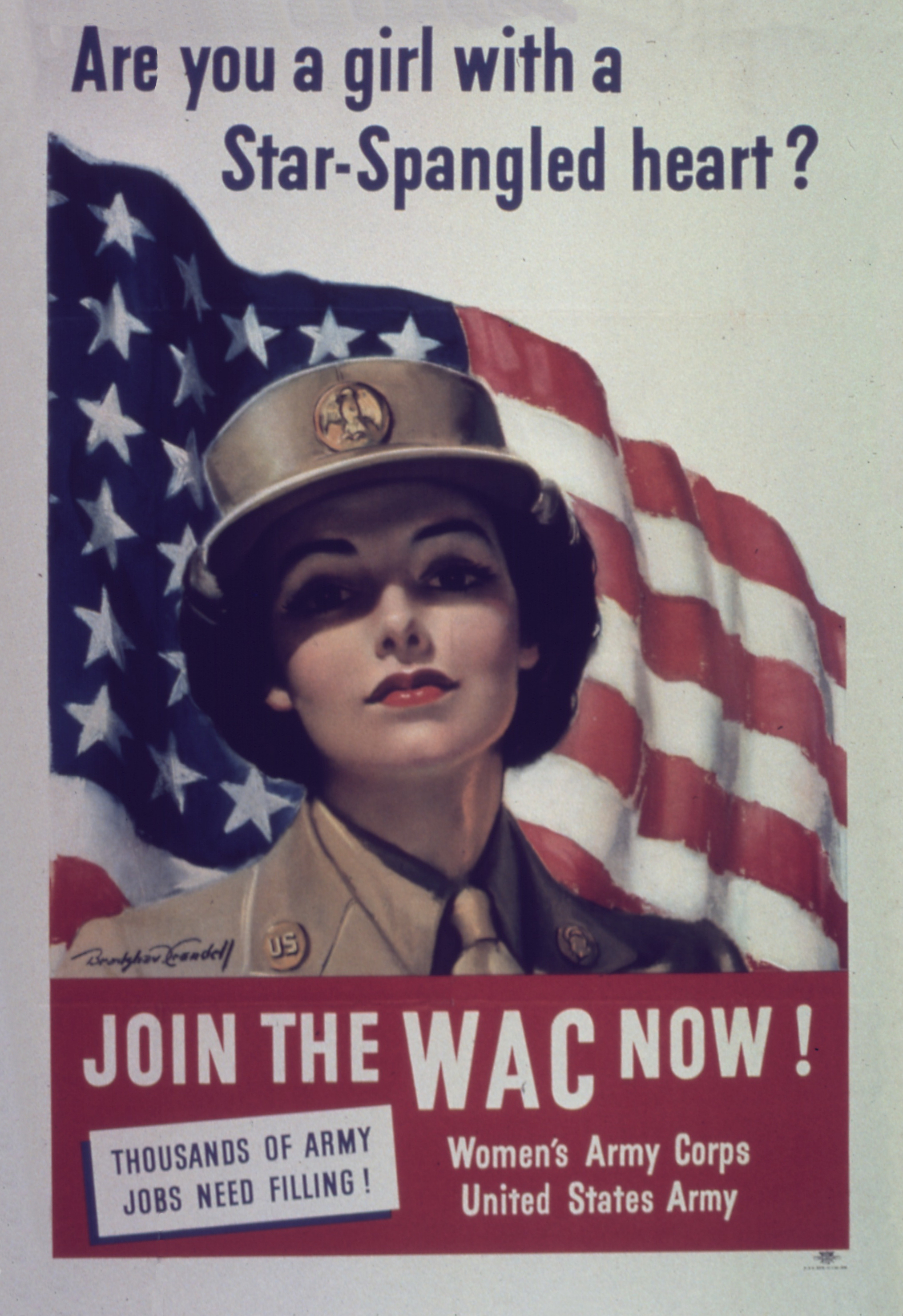 Star-Spangled Heart Recruiting Poster