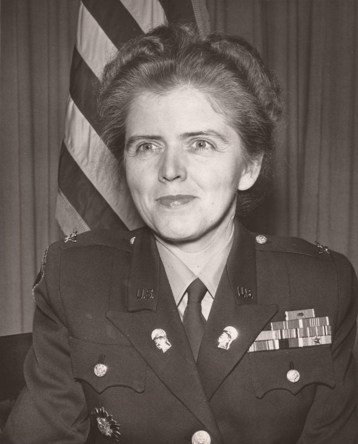 Mary Agnes Hallaren, WAC Officer