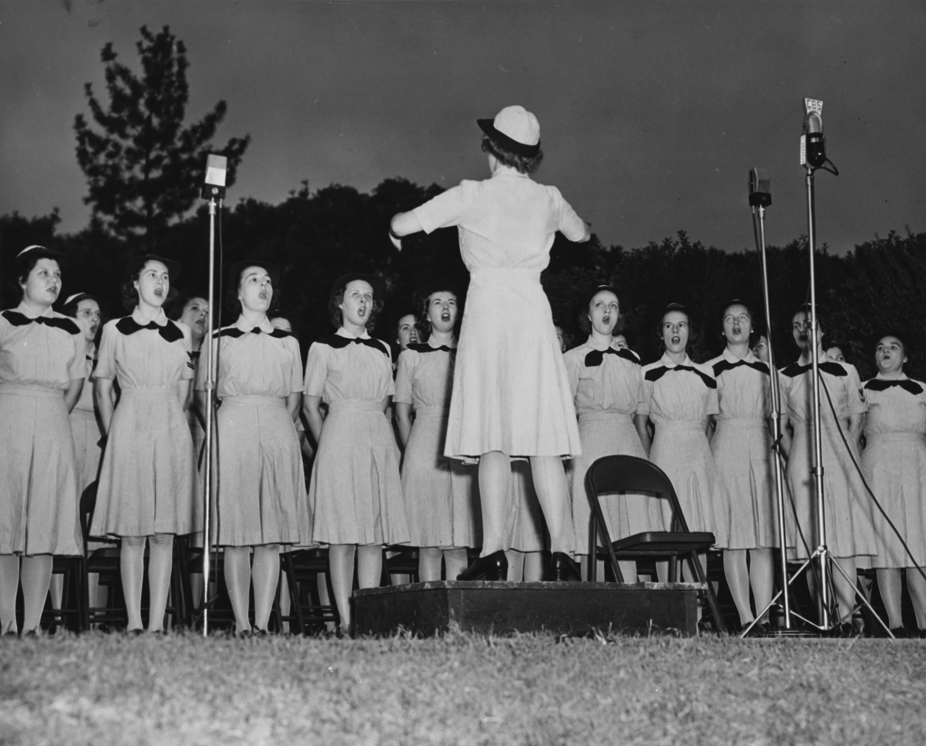 Singing WAVES at Second Anniversary Celebration