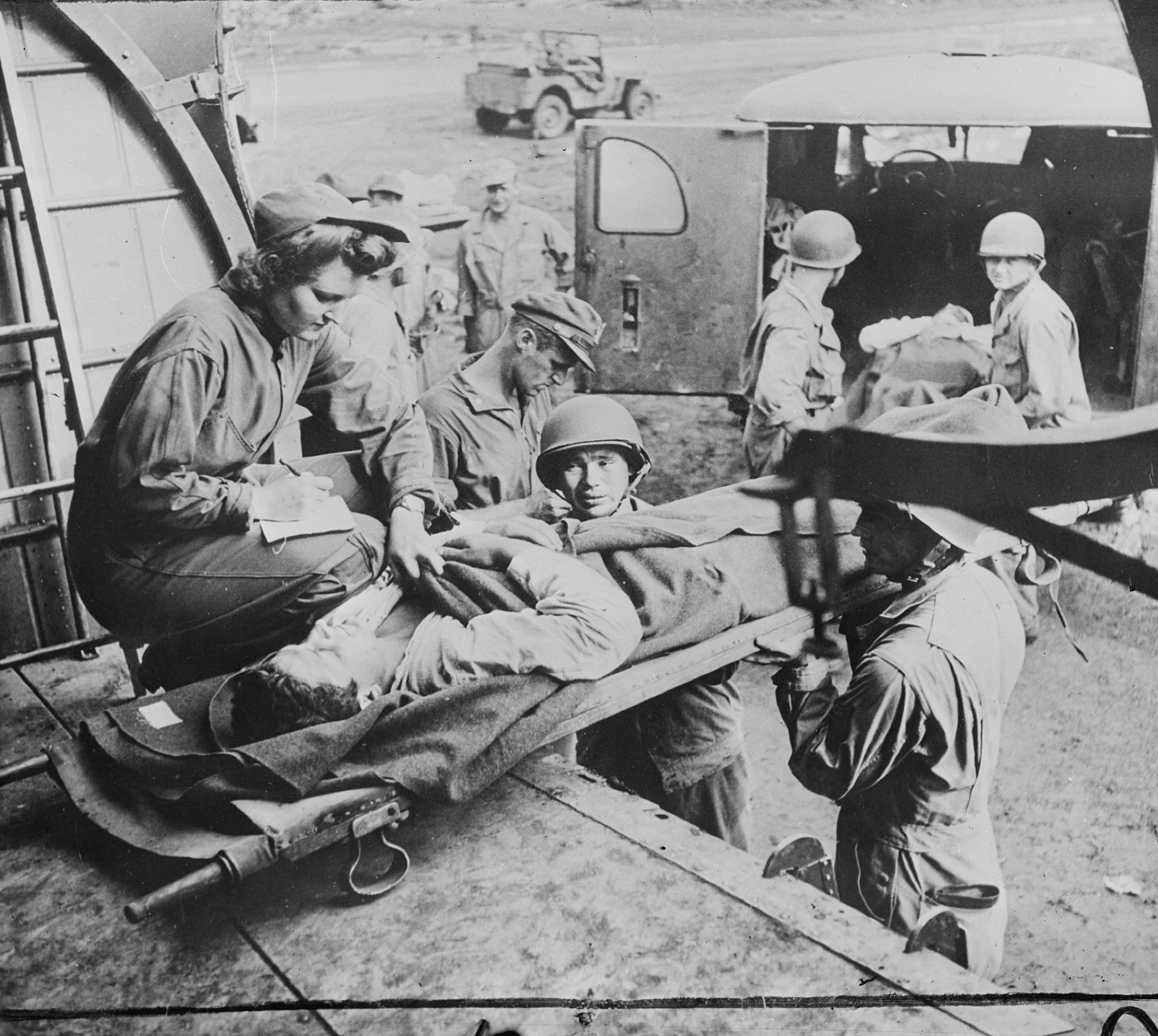 Американский военный врач. Американские госпитали второй мировой войны.