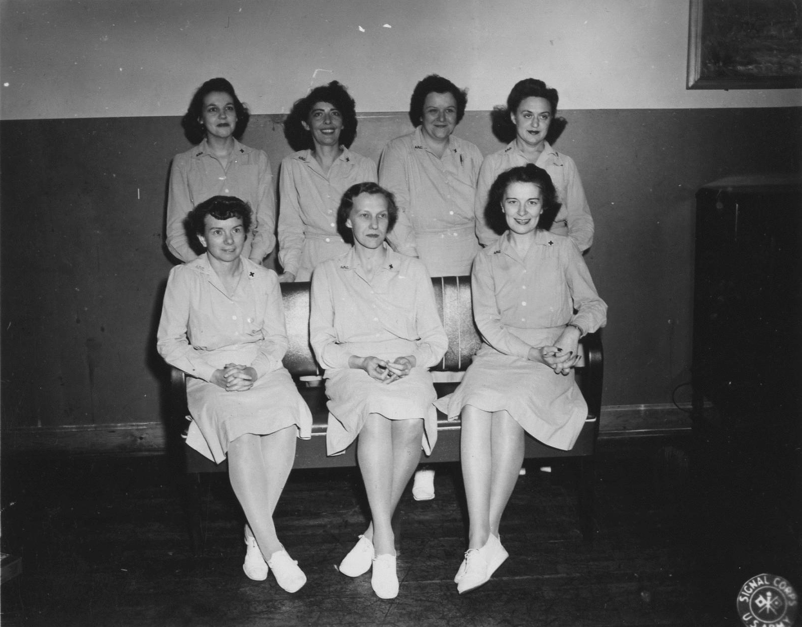 Red Cross Workers at Camp Atterbury, Indiana