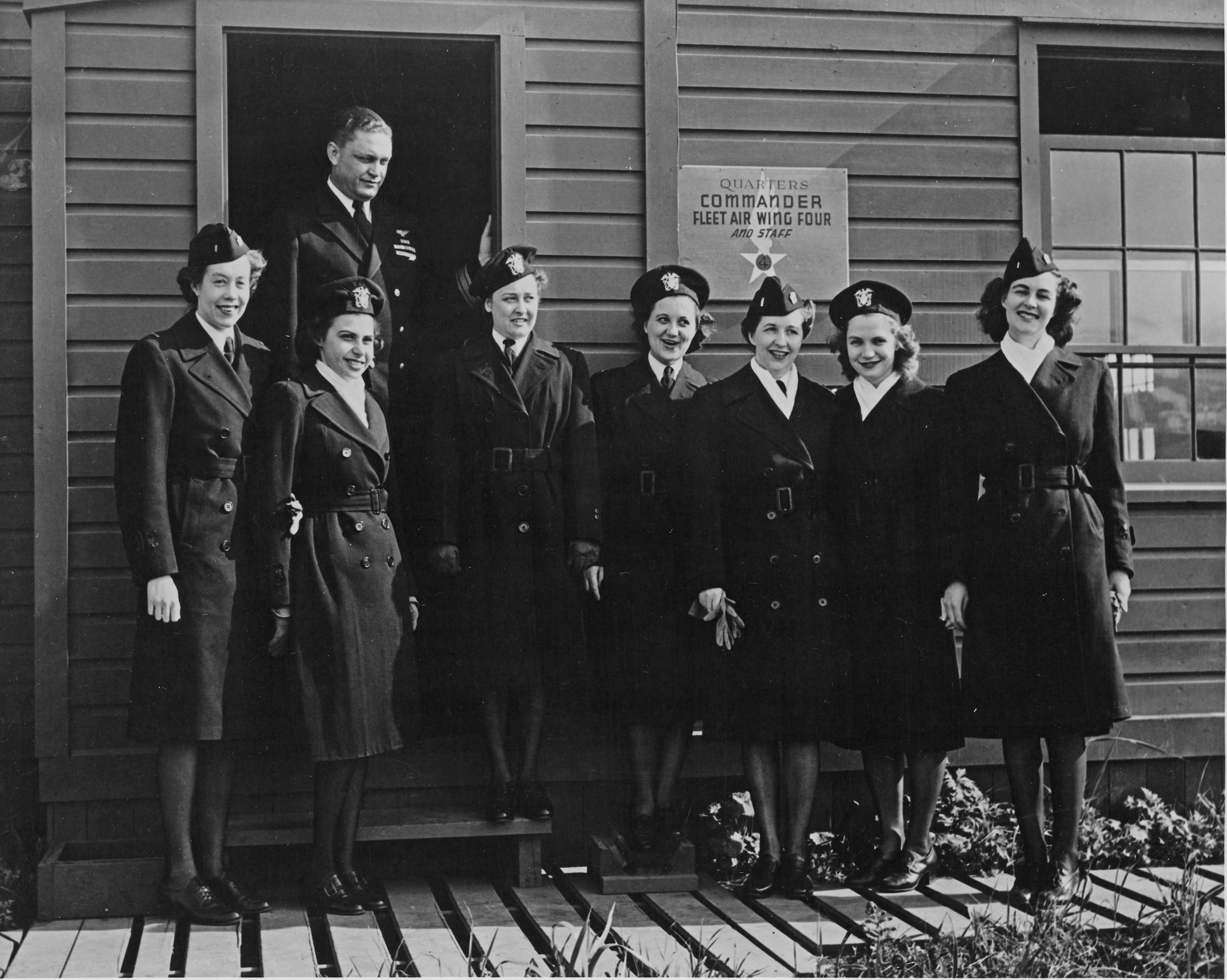 Nurses at a WWII Naval Hospital in Alaska