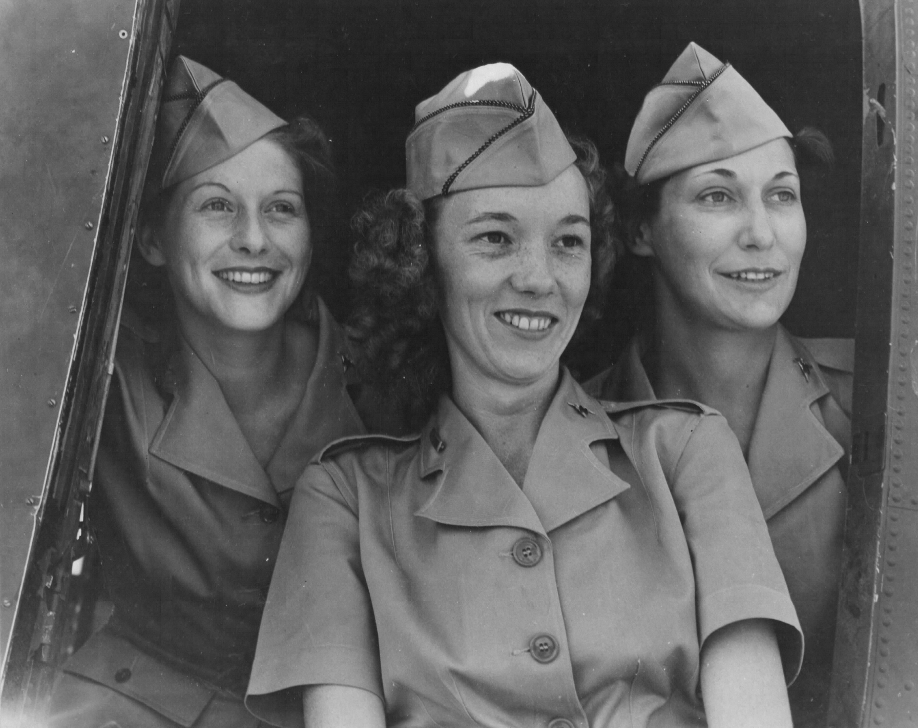 Army Nurses at Air Base in Caribbean