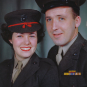 Pvt Janice and Staff Sgt Joseph Calden